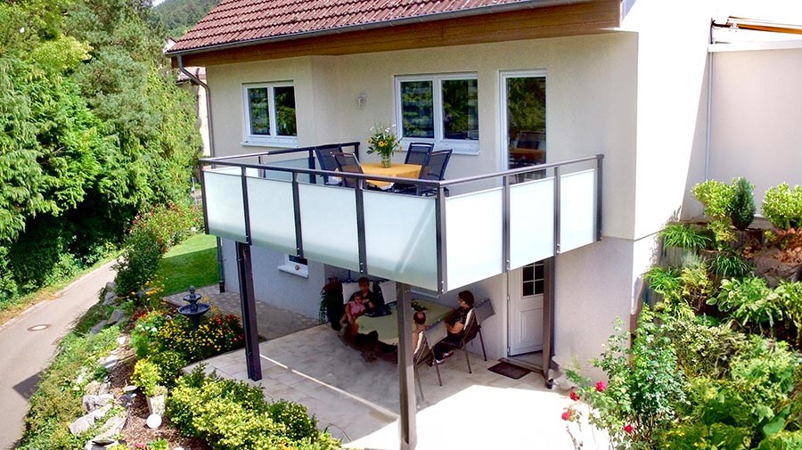 Anbaubalkone & Vorstellbalkone aus Aluminium Modern, langlebig